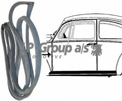 JP GROUP 8185700270 -  Уплотнение двери